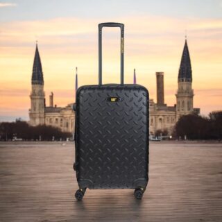 Βαλίτσα Caterpillar Μεγάλη μεσαία 83688-01 60/70cm μαύρο