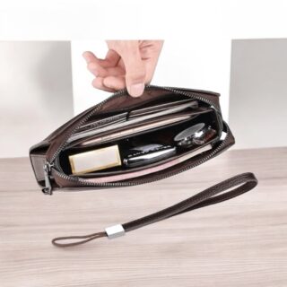 Δερμάτινο Ανδρικό πορτοφόλι William Polo 286 brown