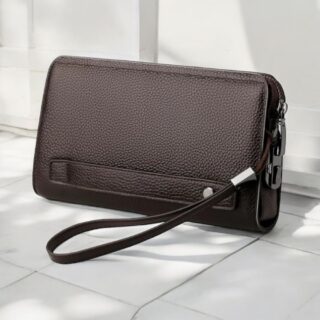 Δερμάτινο Ανδρικό πορτοφόλι William Polo 286 brown