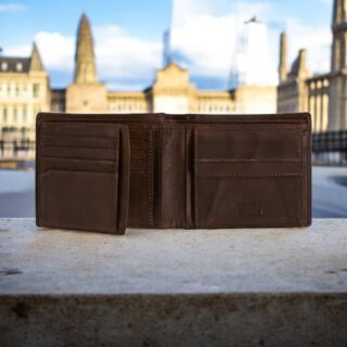 403-704-29 (010336) Πορτοφόλι πλάγιο CAMEL ACTIVE DUST  Καφέ σκούρο