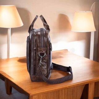 Cardinal Δερμάτινος Χαρτοφύλακας 8979 Coffee