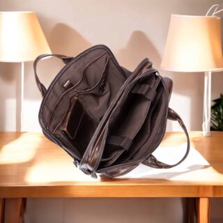 Cardinal Δερμάτινος Χαρτοφύλακας 8979 Coffee