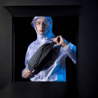 Bange 7295 Τσαντάκι Μέσης Μαύρο