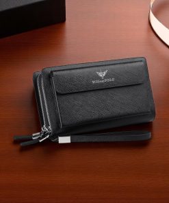 Δερμάτινο Ανδρικό πορτοφόλι William Polo 312 black