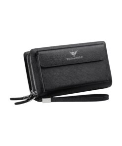 Δερμάτινο Ανδρικό πορτοφόλι William Polo 312 black