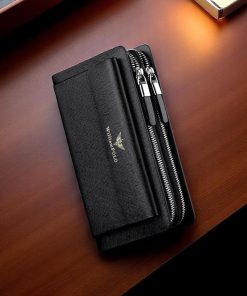 Δερμάτινο Ανδρικό πορτοφόλι William Polo 312 black