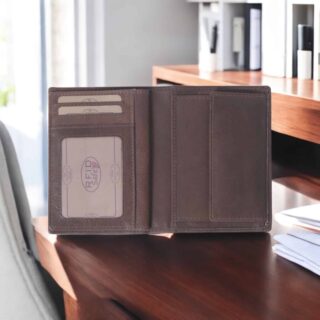 Chesterfield C08.017401 Καφέ Δερμάτινο Ανδρικό Πορτοφόλι