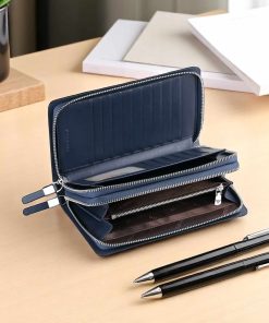 Δερμάτινο Ανδρικό πορτοφόλι William Polo 312 black