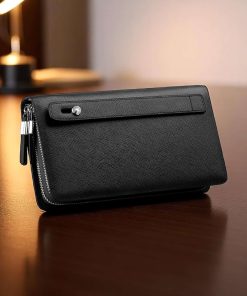 Δερμάτινο Ανδρικό πορτοφόλι William Polo 312 black