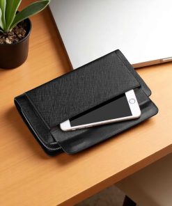 Δερμάτινο Ανδρικό πορτοφόλι William Polo 312 black