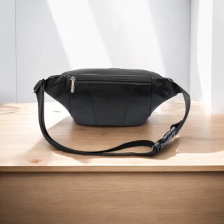 Δερμάτινο τσαντάκι μέσης Cardinal 8910 black