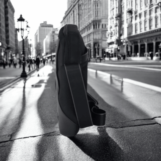 Τσαντάκι ώμου Cardinal 128 μαύρο