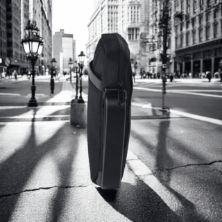 Τσαντάκι ώμου Cardinal 128 μαύρο