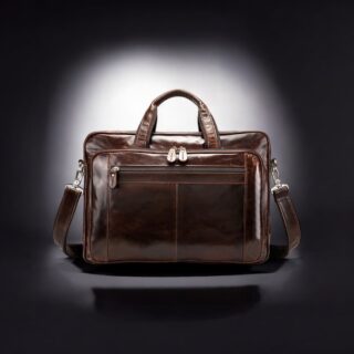 Cardinal Δερμάτινος Χαρτοφύλακας 7320 Coffee