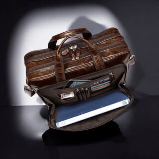 Cardinal Δερμάτινος Χαρτοφύλακας 7320 Coffee