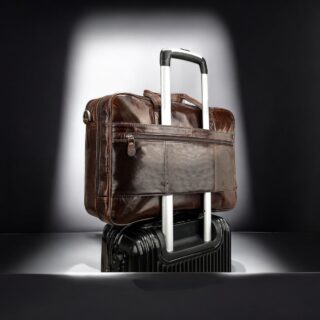 Cardinal Δερμάτινος Χαρτοφύλακας 7320 Coffee