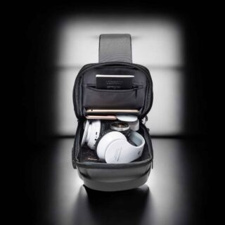 Bange 22085 Τσαντάκι Ώμου Χιαστί Crossbody Γκρι