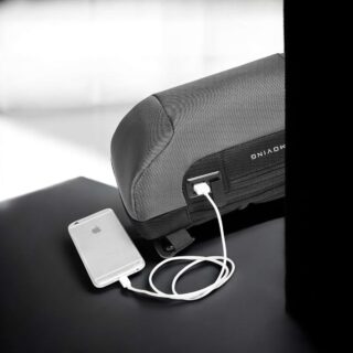 Bange 22085 Τσαντάκι Ώμου Χιαστί Crossbody Γκρι