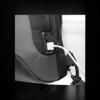 Bange 22085 Τσαντάκι Ώμου Χιαστί Crossbody Γκρι