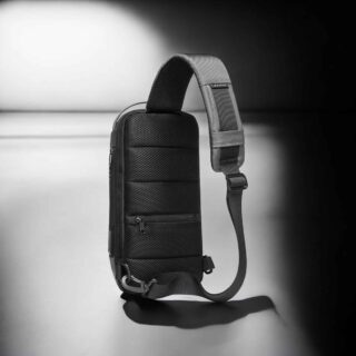 Bange 22085 Τσαντάκι Ώμου Χιαστί Crossbody Γκρι