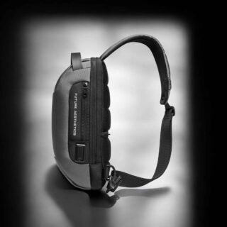 Bange 22085 Τσαντάκι Ώμου Χιαστί Crossbody Γκρι