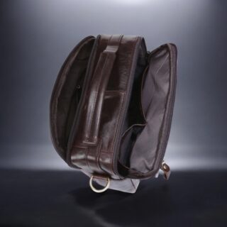 Cardinal 8870 Δερμάτινο Τσαντάκι Ώμου Καφέ