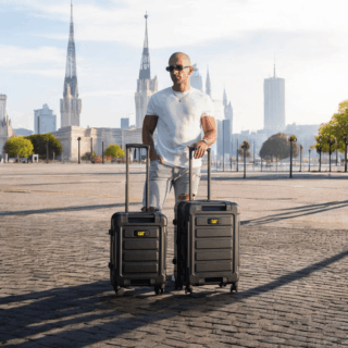 Βαλίτσες Caterpillar stealth μικρή μεσαία 83795 50/60 cm