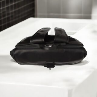 chesterfield Backpack Δερμάτινο σακίδιο Με καπάκι Μαύρο Savona C58.0322-011