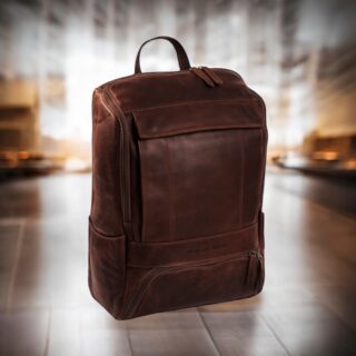 The Chesterfield Brand Rich Ανδρικό Δερμάτινο Σακίδιο Πλάτης κονιάκ