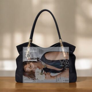 Δερμάτινη Γυναικεία Τσάντα Foxer 958136F Μαύρο