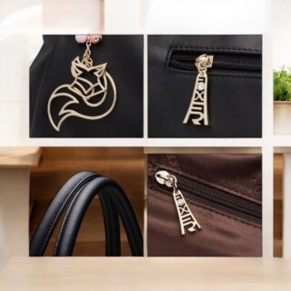 Δερμάτινη Γυναικεία Τσάντα Foxer 958136F Μαύρο