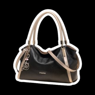 Δερμάτινη Γυναικεία Τσάντα Foxer 926097F Μαύρο