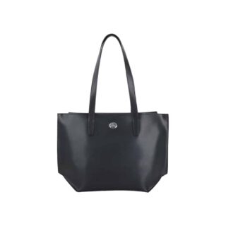 Γυναικεία δερμάτινη τσάντα χειρός/Ώμου Cardinal 7718 μαύρο