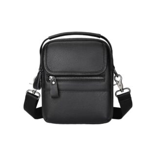 Δερμάτινο τσαντάκι ώμου Cardinal 6093 black