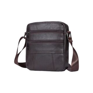 Δερμάτινο τσαντάκι ώμου Cardinal 7705 coffee