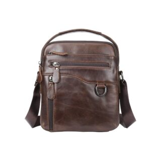 Δερμάτινο τσαντάκι ώμου Cardinal 7012 coffee