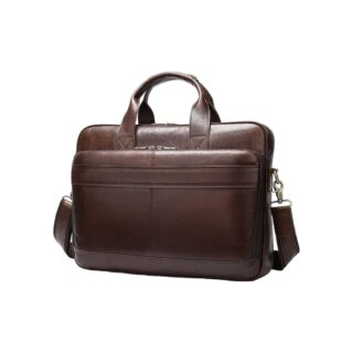 Cardinal Δερμάτινος Χαρτοφύλακας 8841 Σκούρο Καφέ