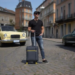 Βαλίτσα trolley Oblivion Cardinal καμπίνας 5100/50cm σκούρο μπλέ