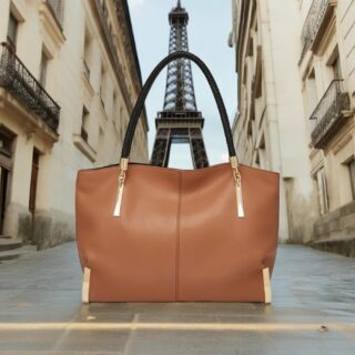 Δερμάτινη Γυναικεία Τσάντα Foxer 938032F Καφέ