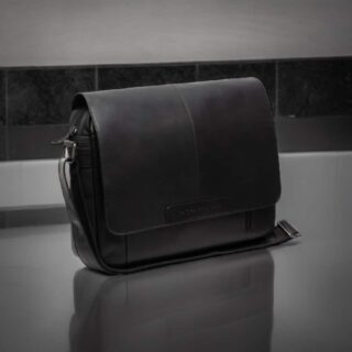 chesterfield Τσάντα Lap-Top Δέρματος Μαύρο Richard C48.0552-011