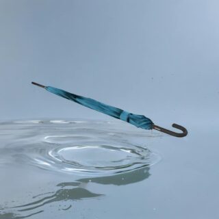 Knirps T.760 Ομπρέλα Αυτόματη Clear Sky Μπλε