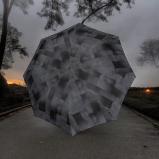 Knirps T.760 Ομπρέλα Αυτόματη Clear Stone Γκρι