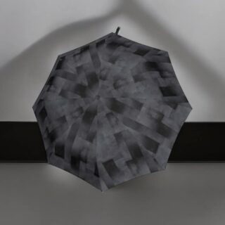 Knirps T.760 Ομπρέλα Αυτόματη Clear Stone Γκρι