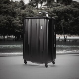 Βαλίτσα trolley Cardinal καμπίνας 2012/50cm μαύρη