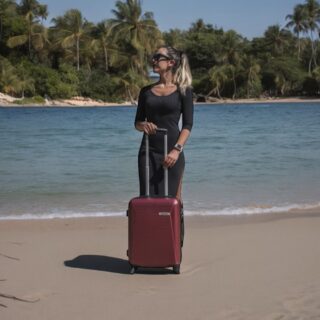 Βαλίτσα trolley Cardinal καμπίνας 2009/50cm μπορντό