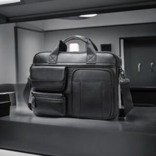 Δερμάτινος χαρτοφύλακας Cardinal 5029 μαύρο