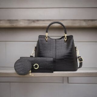 Γυναικείο σετ τσάντας Χειρός/Τσαντάκι / πορτοφόλι Cardinal MLT029 μαύρο