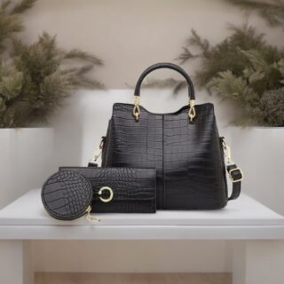 Γυναικείο σετ τσάντας Χειρός/Τσαντάκι / πορτοφόλι Cardinal MLT029 μαύρο