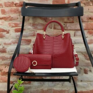 Γυναικείο σετ τσάντας Χειρός/Τσαντάκι / πορτοφόλι Cardinal MLT029 κόκκινο