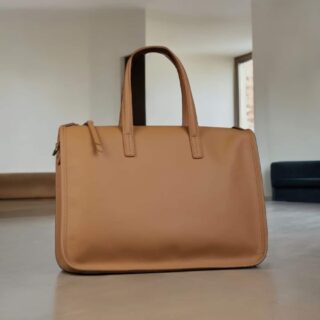 Γυναικεία δερμάτινη τσάντα ώμου/χειρός Cardinal 2150 coffee